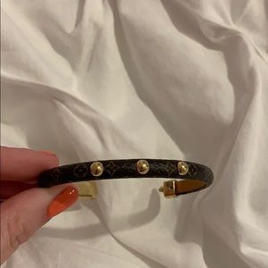 Louis Vuitton Leather bracelet